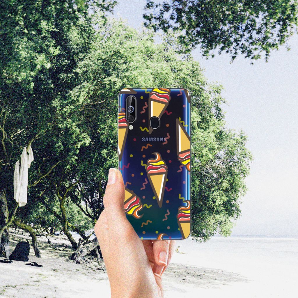 Samsung Galaxy A60 Siliconen Case Icecream