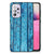 Samsung Galaxy A33 5G Houten Print Telefoonhoesje Wood Blue