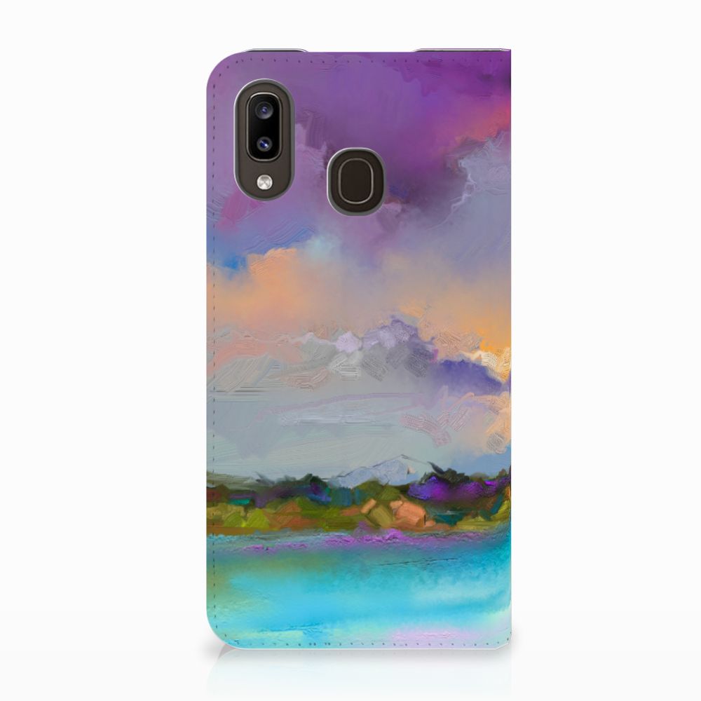 Bookcase Samsung Galaxy A30 Boat