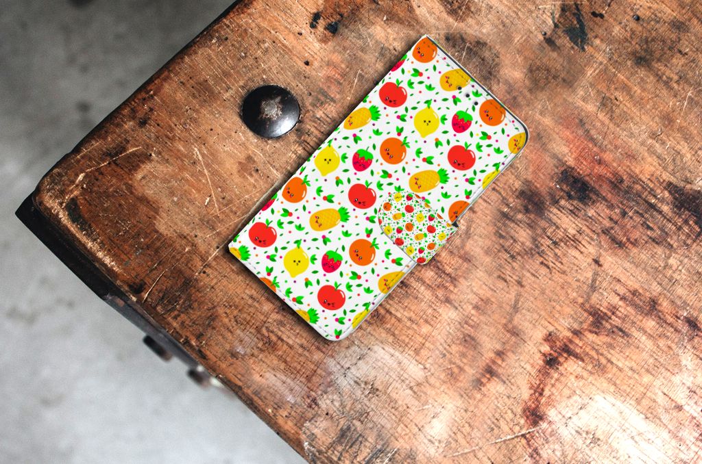 Huawei P10 Lite Book Cover Fruits