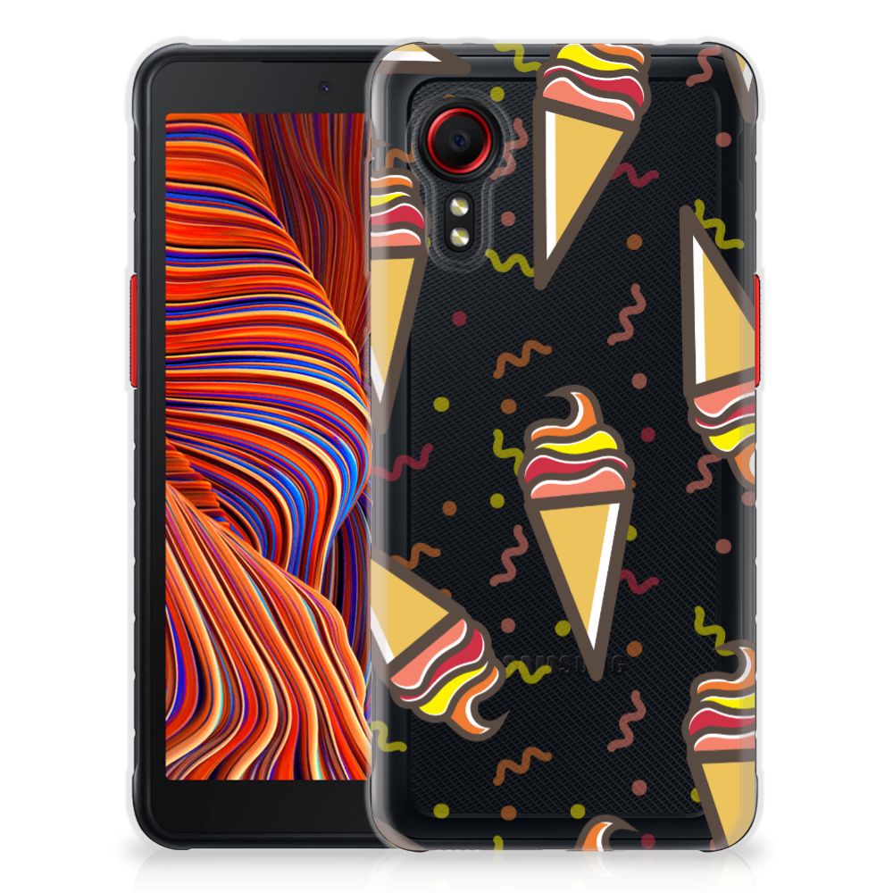 Samsung Galaxy Xcover 5 Siliconen Case Icecream B2C Telecom
