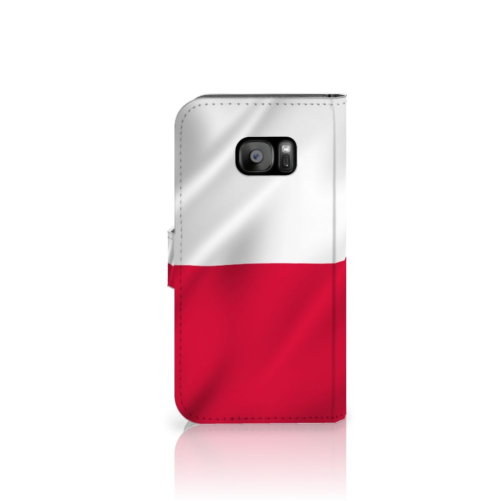 Samsung Galaxy S7 Edge Bookstyle Case Polen