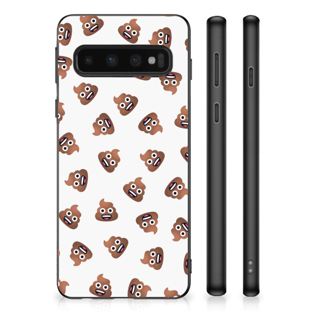 Bumper Case voor Samsung Galaxy S10 Poep Emojis B2C Telecom