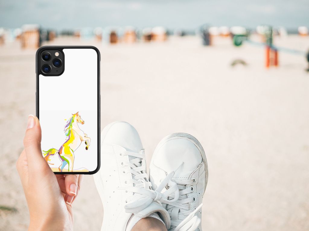 Apple iPhone 11 Pro Max Bumper Hoesje Horse Color B2C Telecom