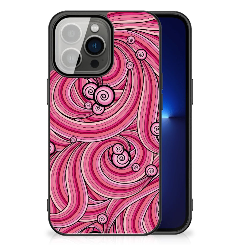 iPhone 13 Pro Leuk Telefoonhoesje Swirl Pink B2C Telecom