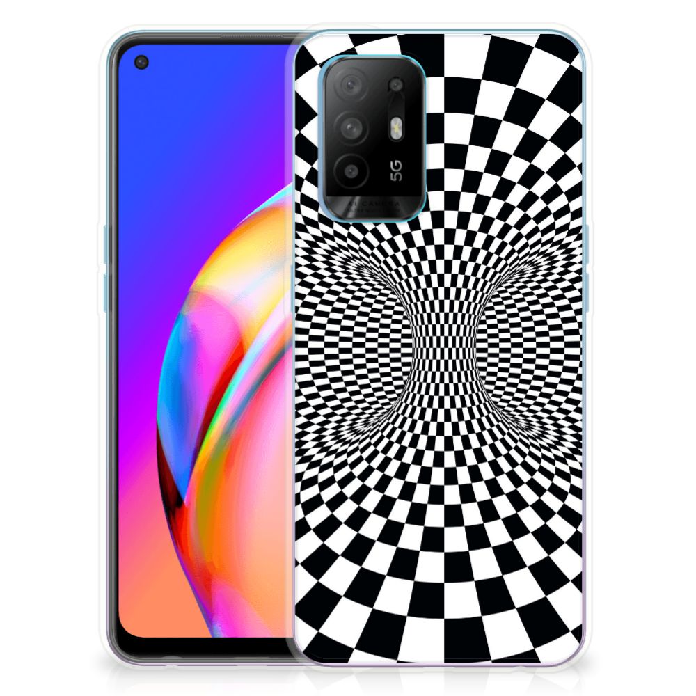 OPPO A94 5G | Reno5 Z TPU Hoesje Illusie