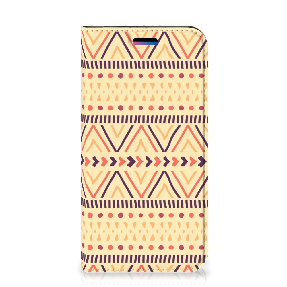 Apple iPhone X | Xs Hoesje met Magneet Aztec Yellow