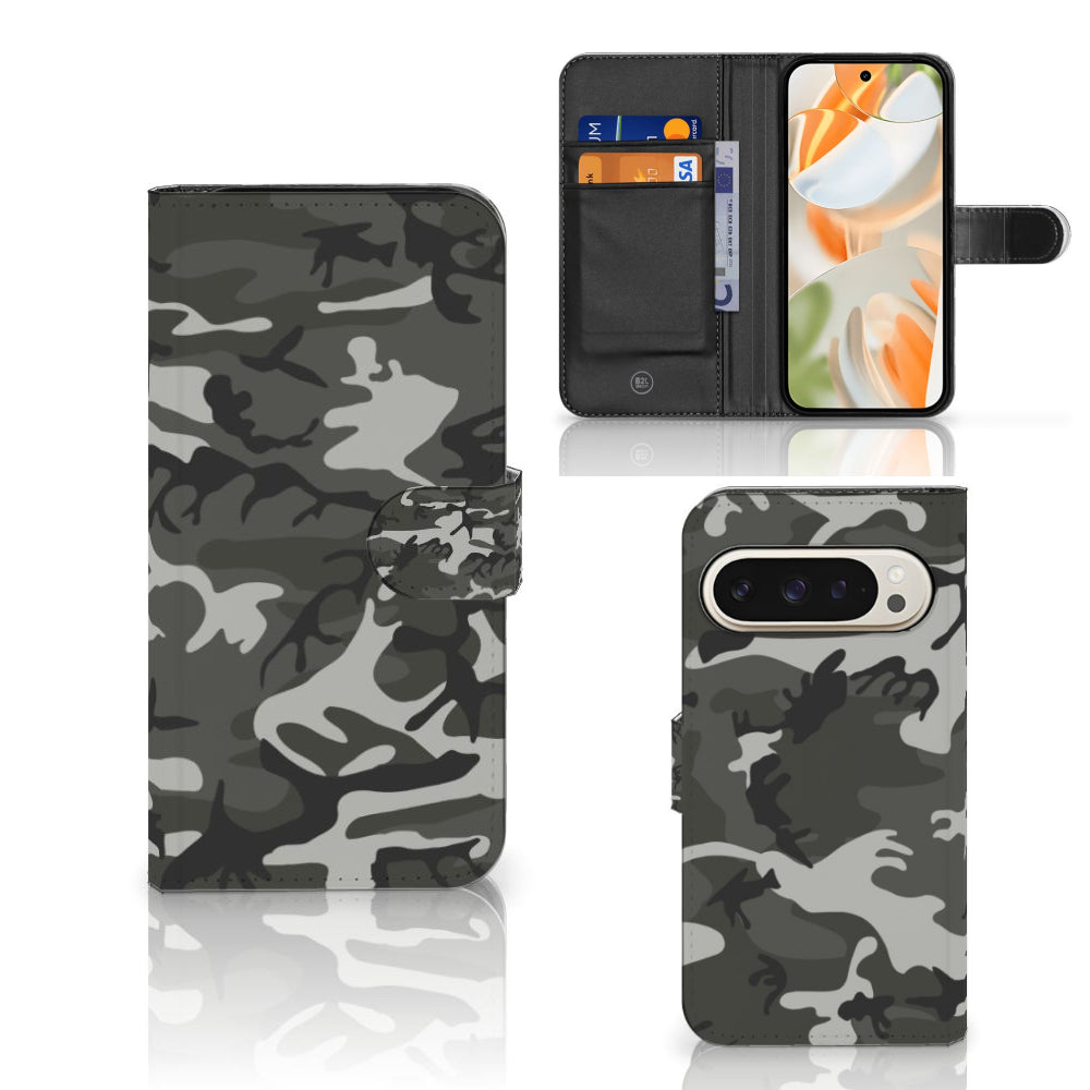 Google Pixel 9 | 9 Pro Telefoon Hoesje Army Light