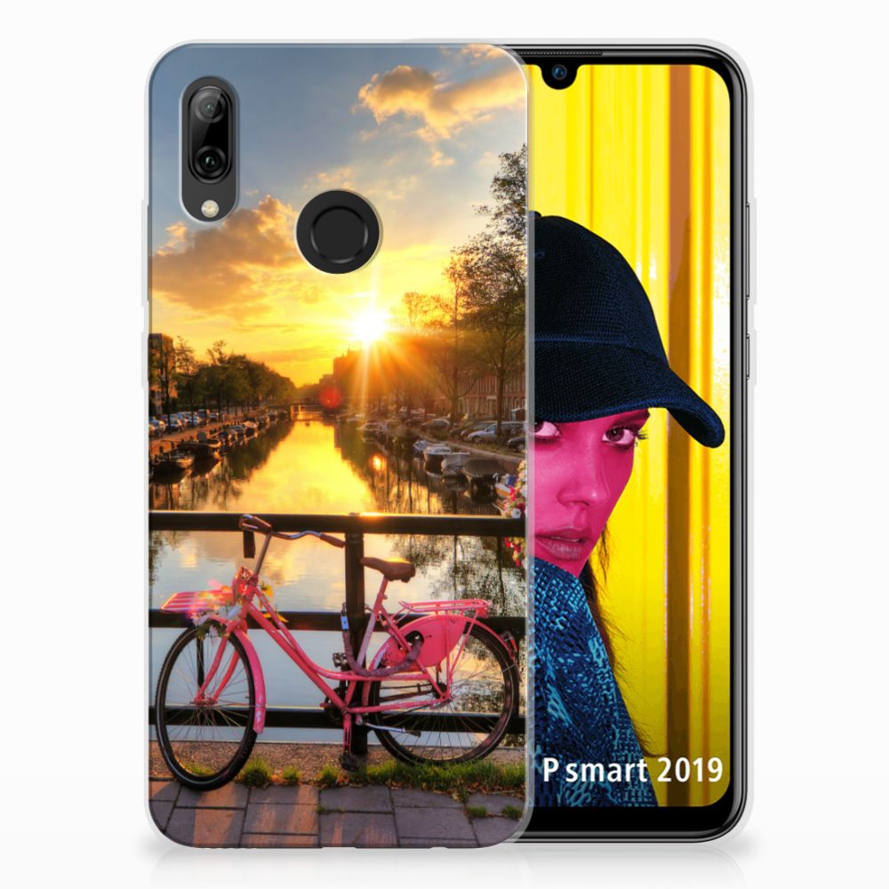 Huawei P Smart 2019 Siliconen Back Cover Amsterdamse Grachten