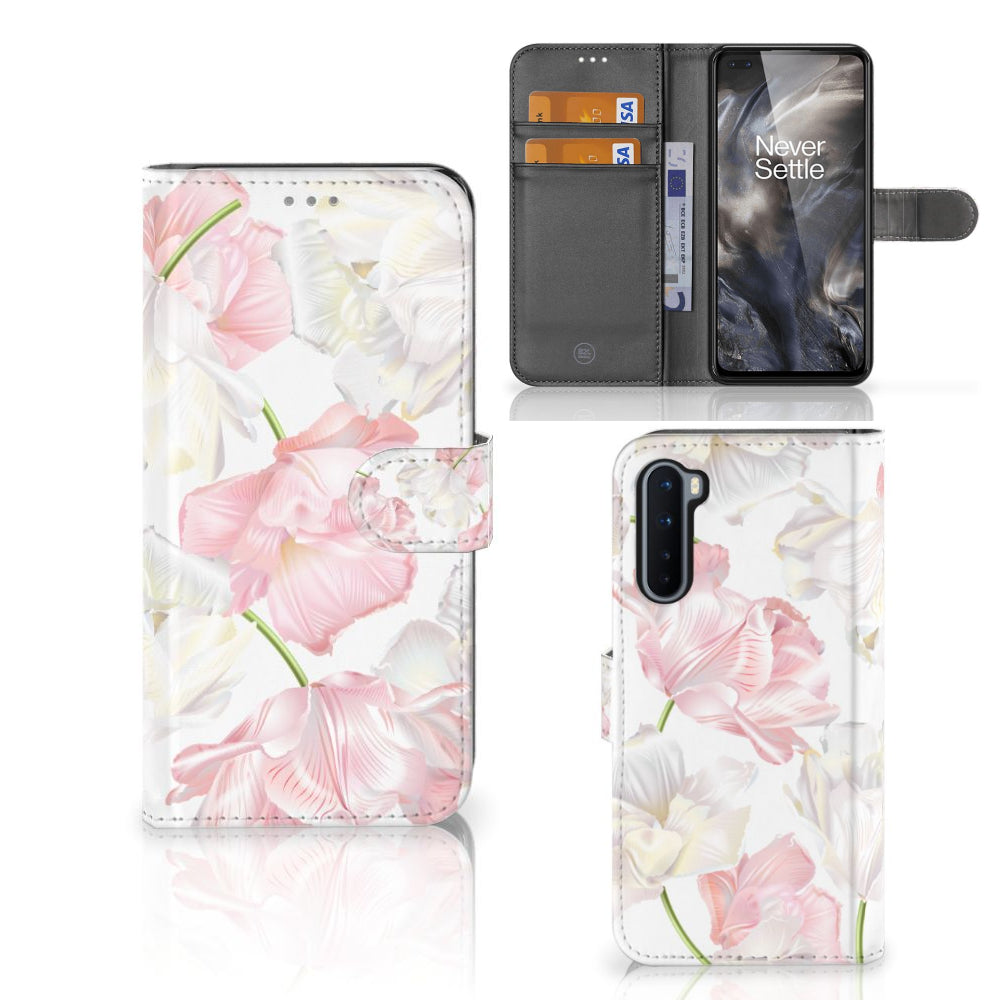 OnePlus Nord Hoesje Lovely Flowers