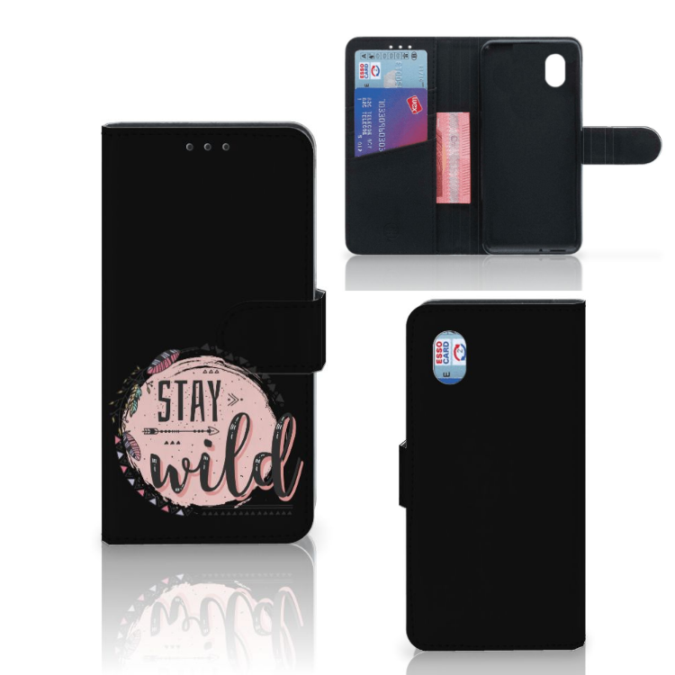 Boho Stay Wild Hoesje Alcatel 1B (2020) | Book Case