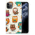 Apple iPhone 11 Pro Max TPU Hoesje Vrolijke Uilen