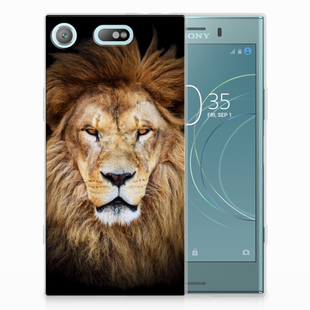 Sony Xperia XZ1 Compact TPU Hoesje Leeuw