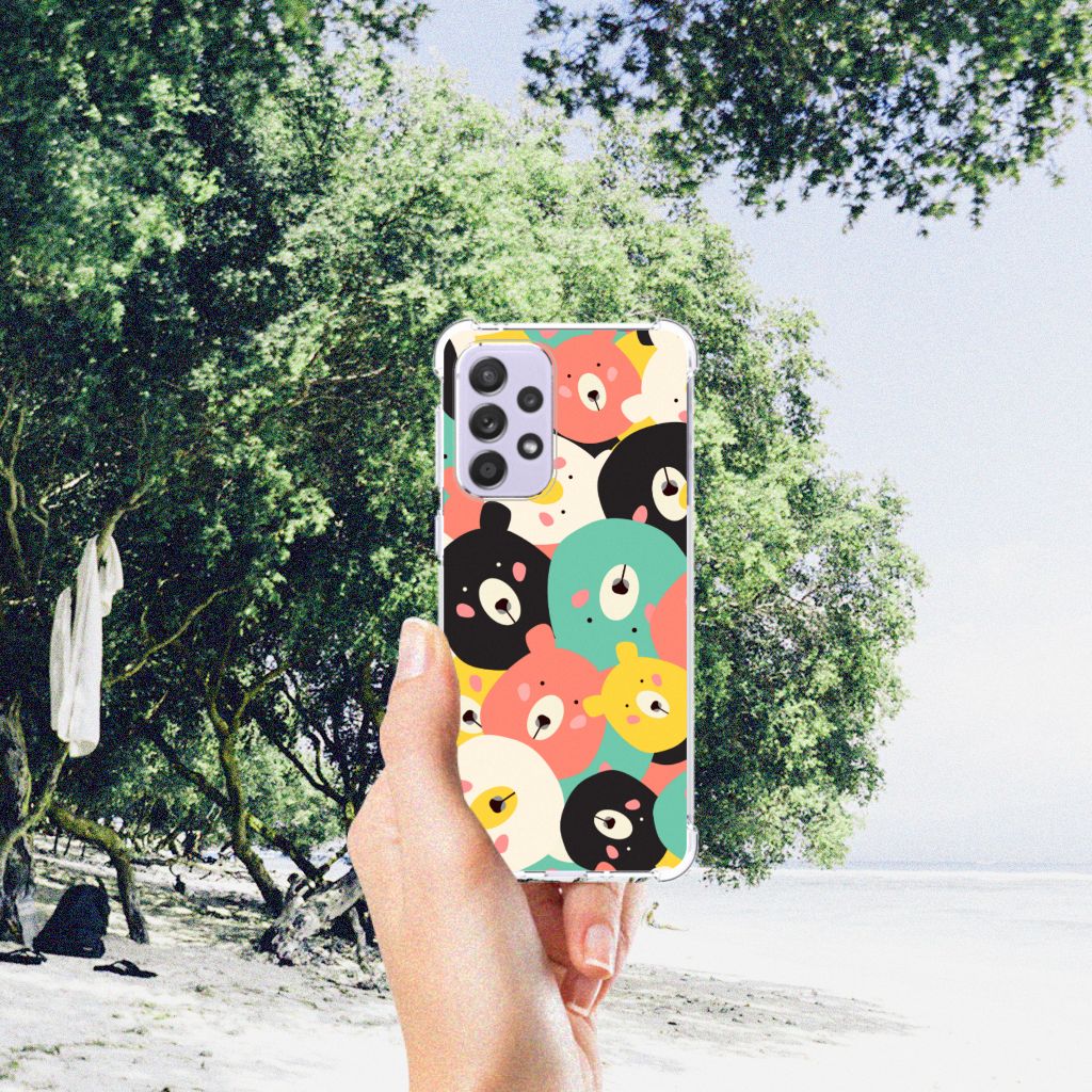 Samsung Galaxy A33 Stevig Bumper Hoesje Bears B2C Telecom
