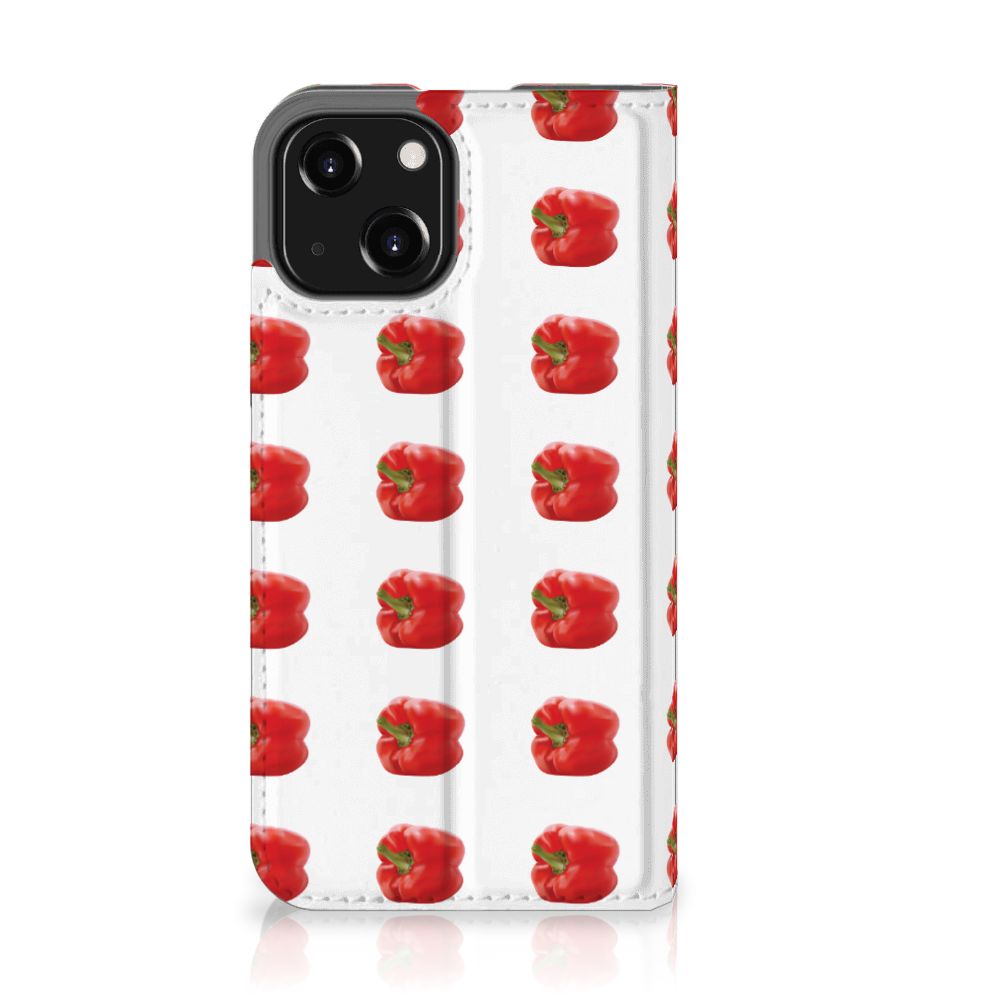 iPhone 13 Mini Flip Style Cover Paprika Red - B2C Telecom