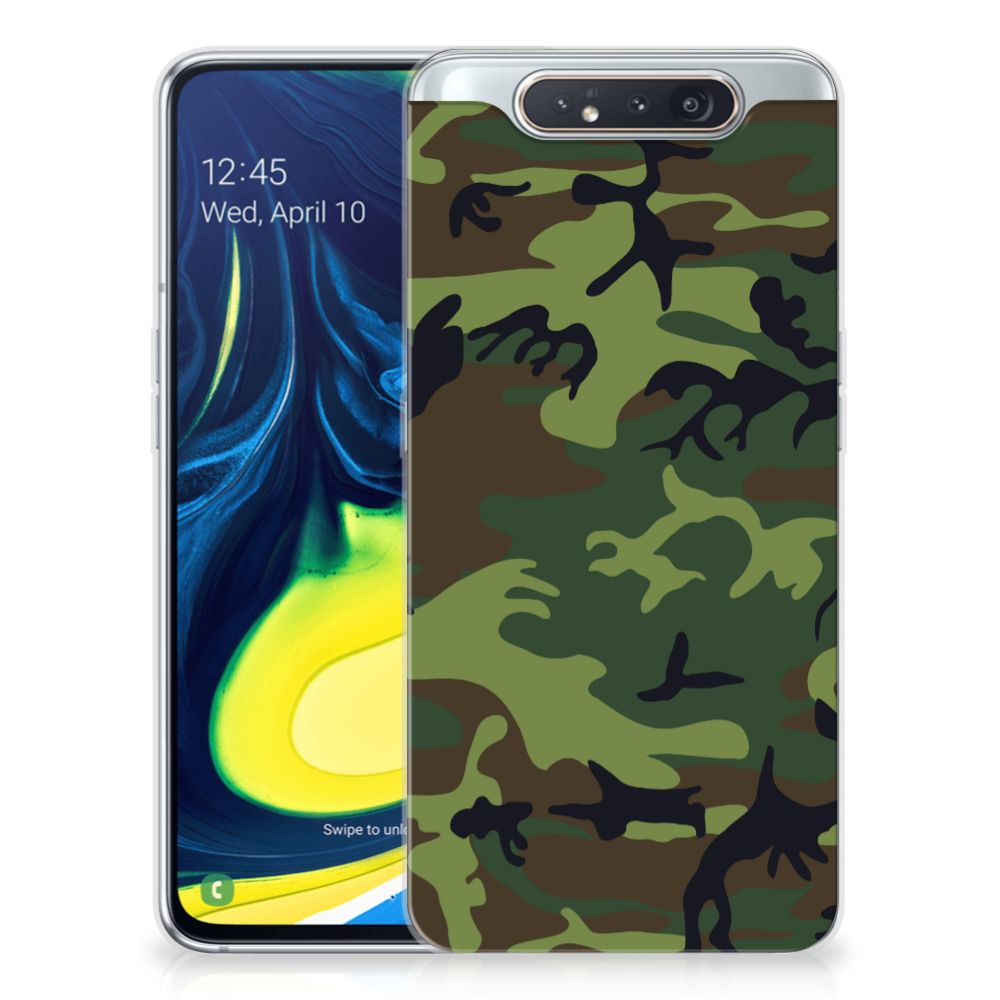 Samsung Galaxy A80 TPU bumper Army Dark