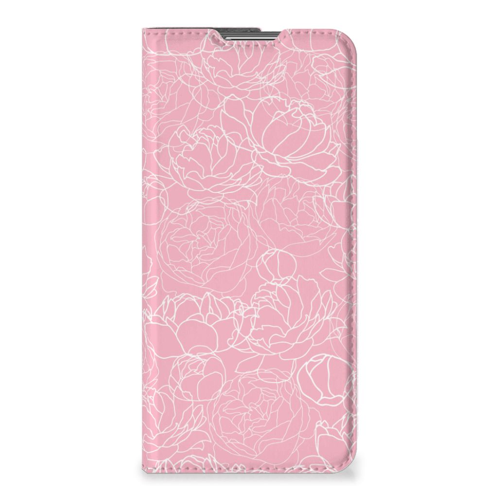 OPPO Find X5 Pro Smart Cover White Flowers - B2C Telecom