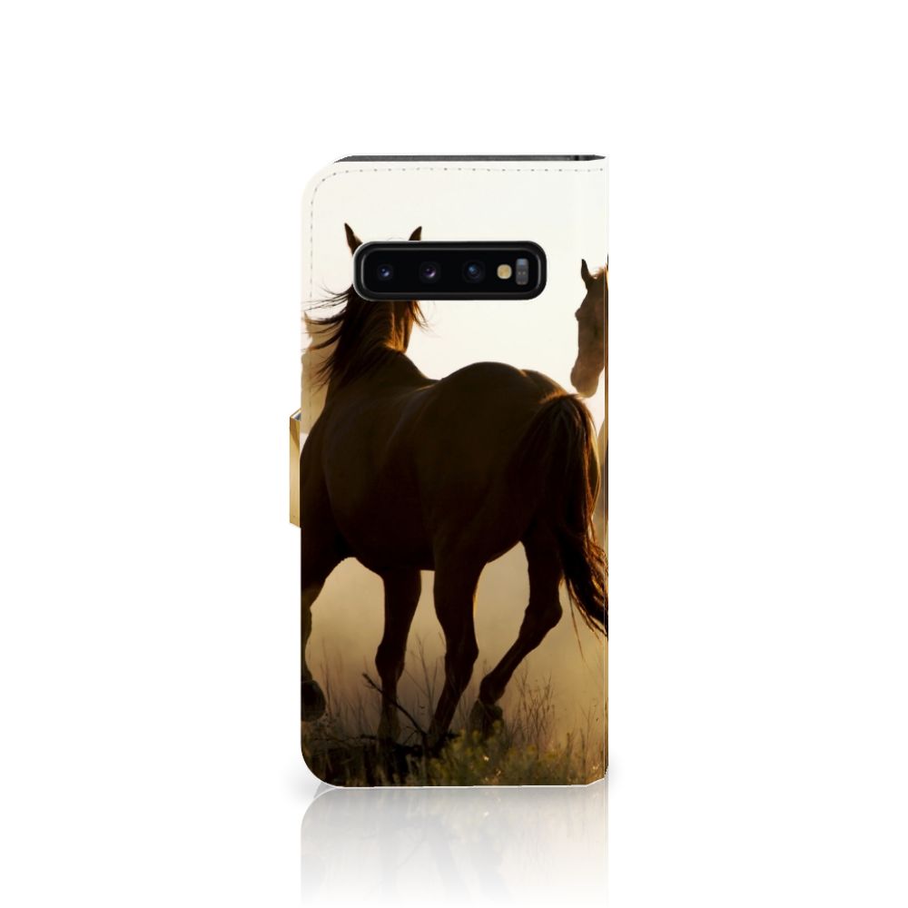 Samsung Galaxy S10 Telefoonhoesje met Pasjes Design Cowboy