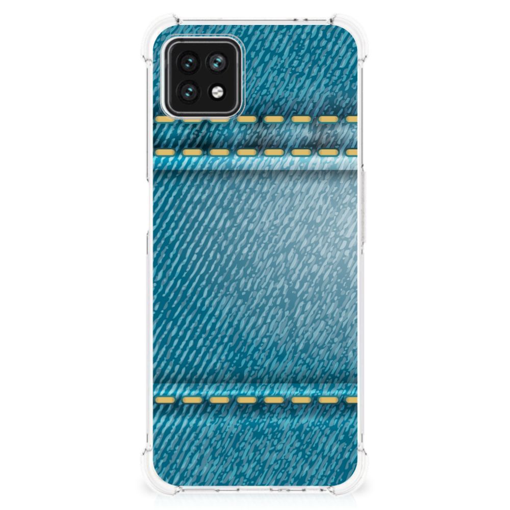 OPPO A53 5G | A73 5G Anti Shock Bumper Case Jeans