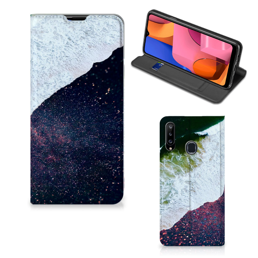 Samsung Galaxy A20s Stand Case Sea in Space - B2C Telecom