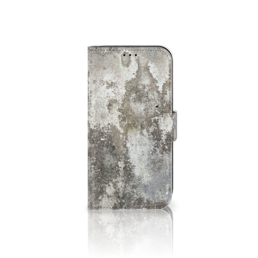 Apple iPhone 11 Bookcase Beton Print