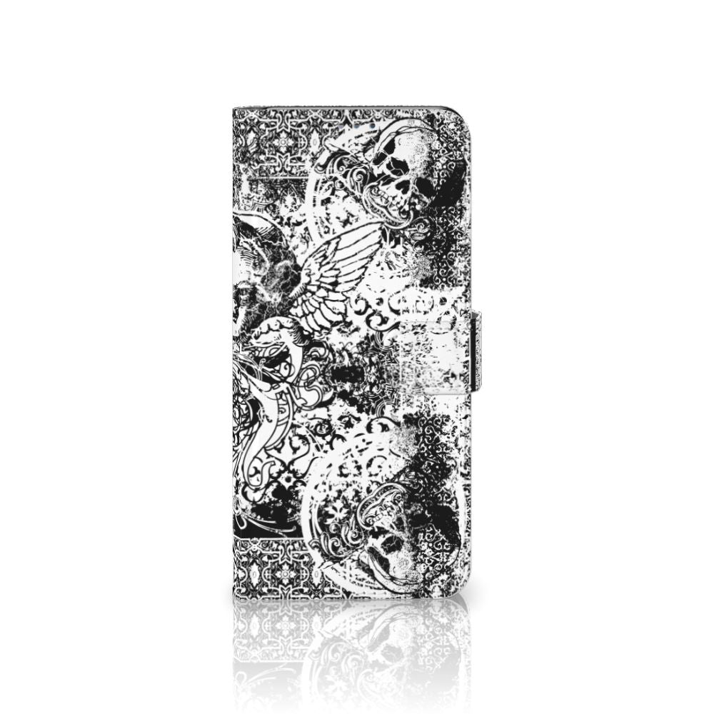 Telefoonhoesje met Naam Motorola Moto G 5G Plus Skulls Angel