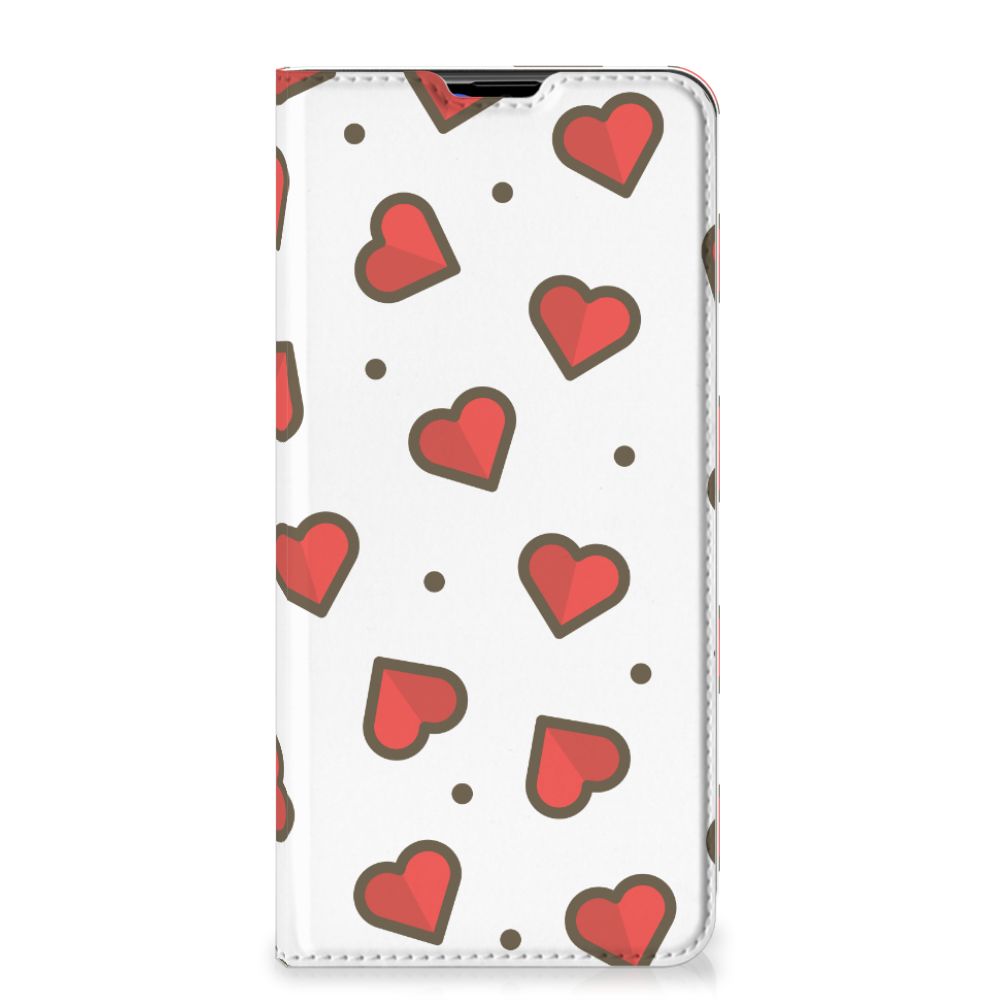 Samsung Galaxy A20s Hoesje met Magneet Hearts - B2C Telecom