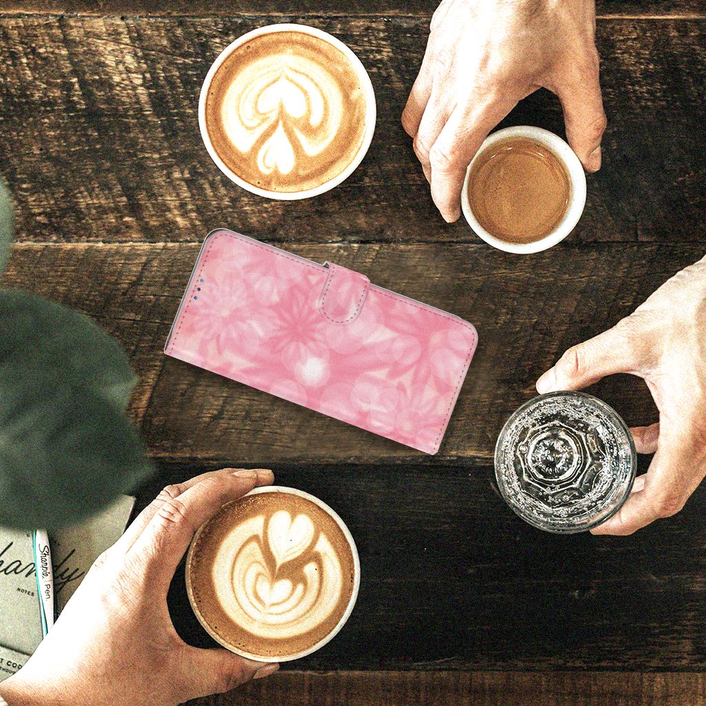 Motorola G8 Power Lite Hoesje Spring Flowers