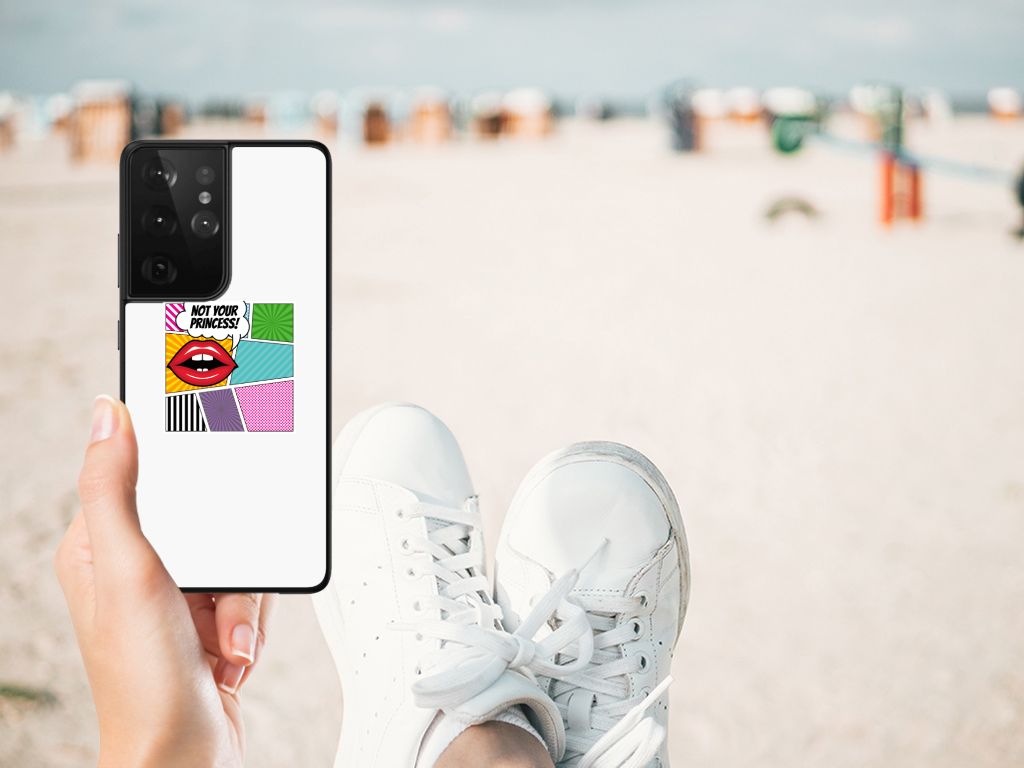 Samsung Galaxy S21 Ultra GSM Cover Popart Princess B2C Telecom