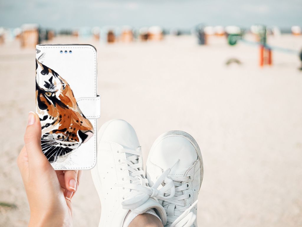 Hoesje Samsung Galaxy S9 Watercolor Tiger