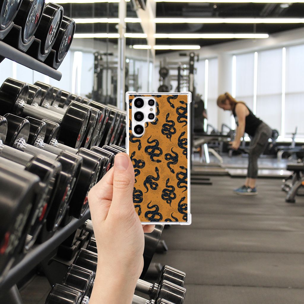 Case Anti-shock voor Samsung Galaxy S22 Ultra Snakes B2C Telecom