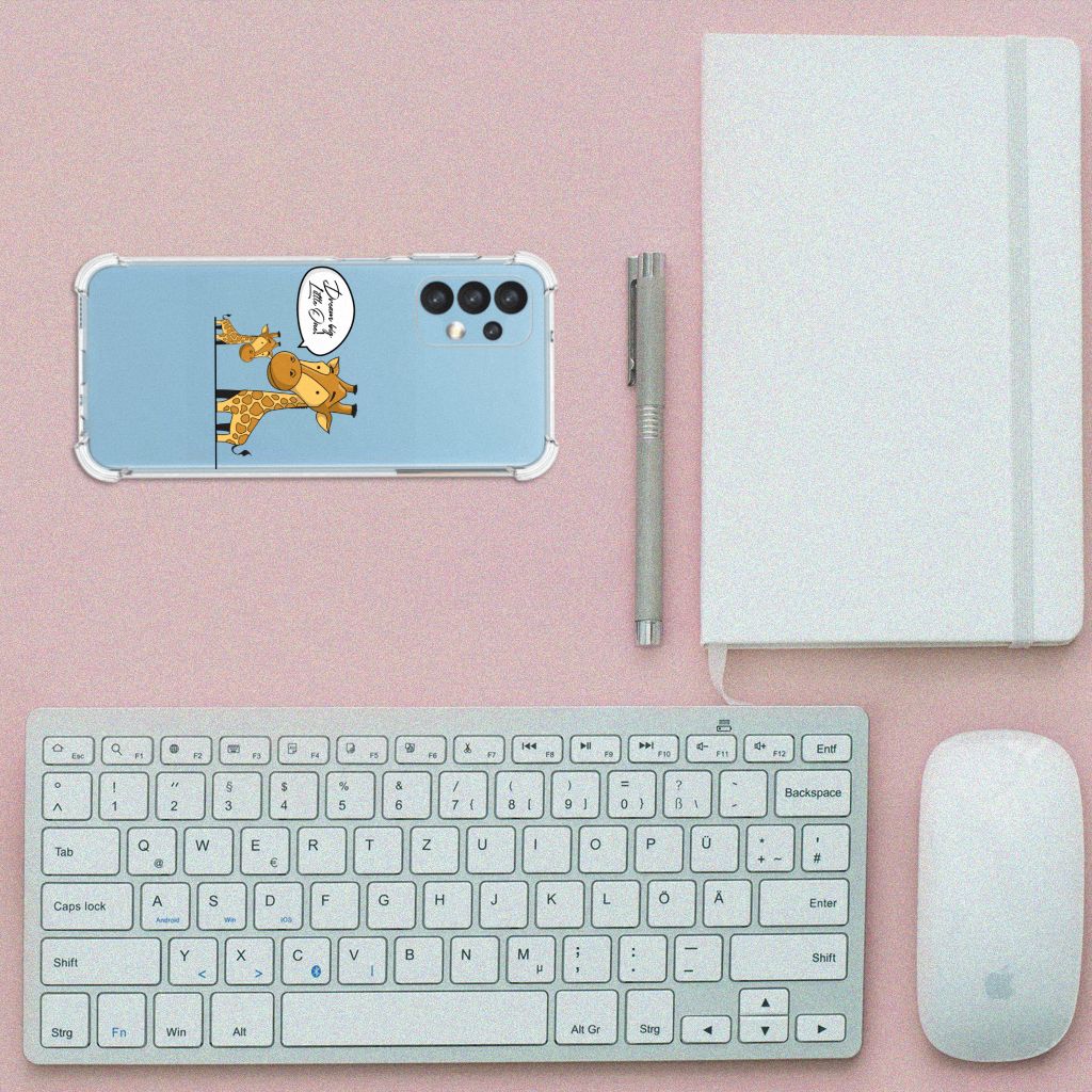 Samsung Galaxy A13 (4G) Stevig Bumper Hoesje Giraffe B2C Telecom