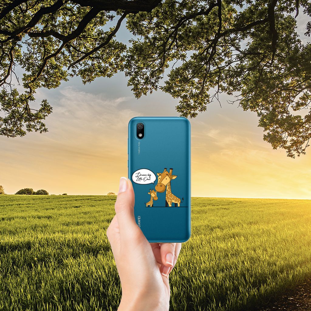 Huawei Y5 (2019) Telefoonhoesje met Naam Giraffe