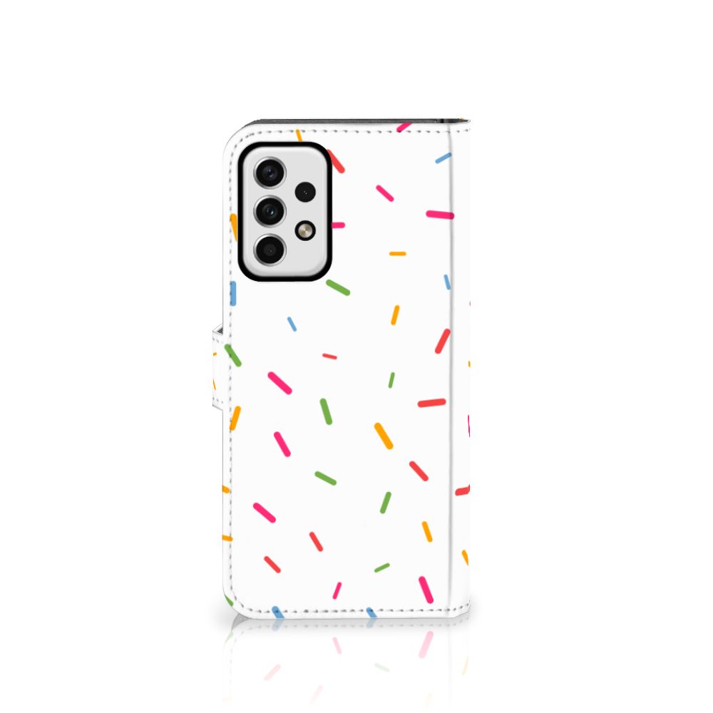 Samsung Galaxy A23 Book Cover Donut Roze