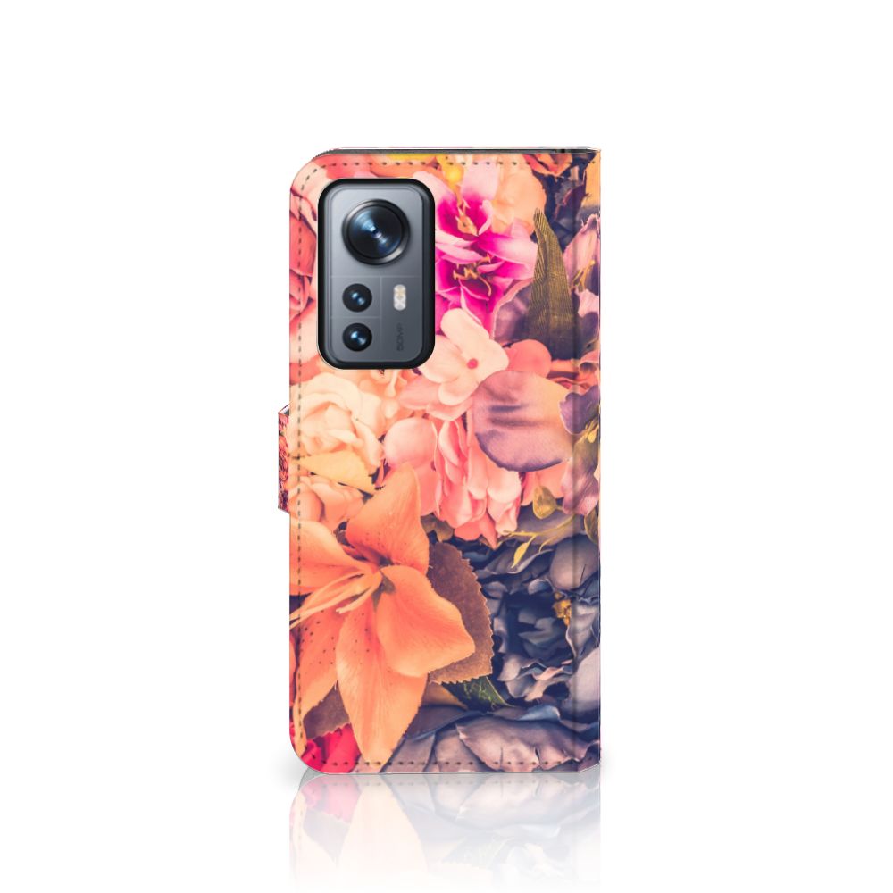 Xiaomi 12 Pro Hoesje Bosje Bloemen
