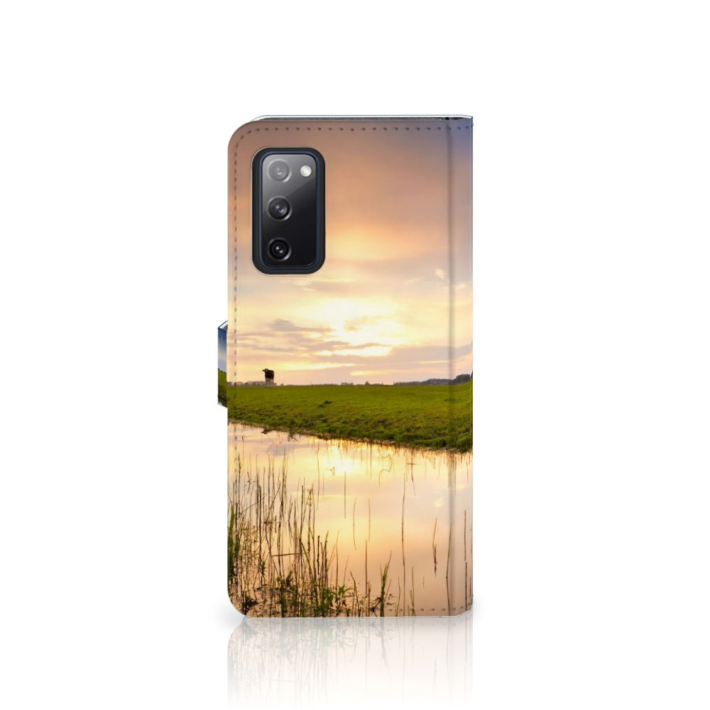 Samsung Galaxy S20 FE Telefoonhoesje met Pasjes Koe