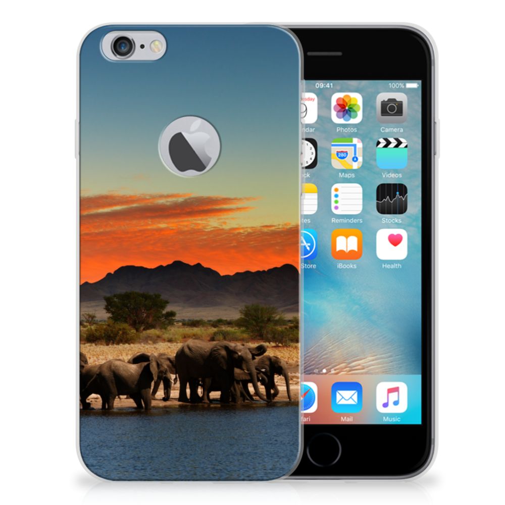 Apple iPhone 6 Plus | 6s Plus TPU Hoesje Olifanten