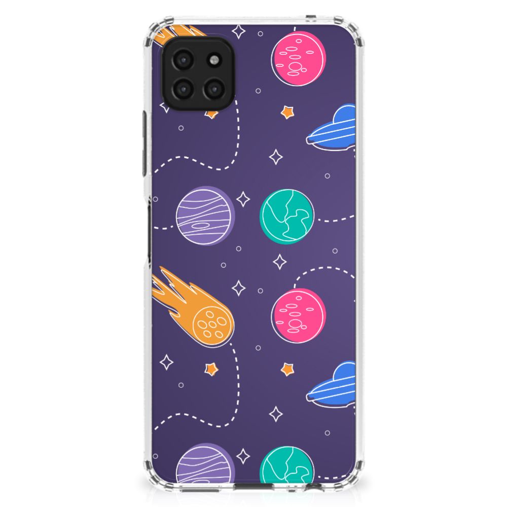 Samsung Galaxy A22 5G Anti Shock Bumper Case Space B2C Telecom