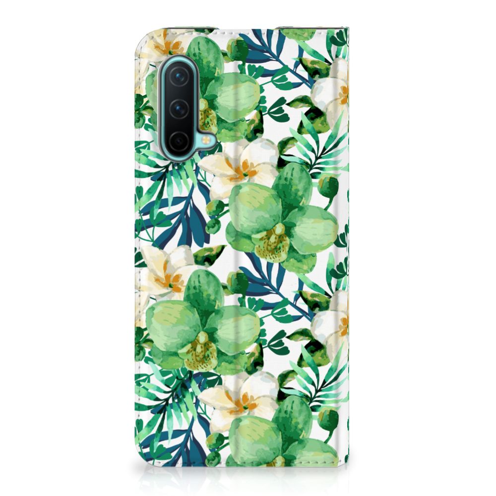 OnePlus Nord CE 5G Smart Cover Orchidee Groen - B2C Telecom