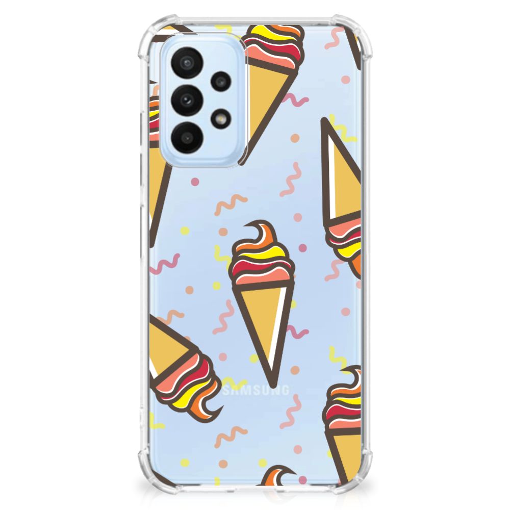 Samsung Galaxy A23 Beschermhoes Icecream - B2C Telecom