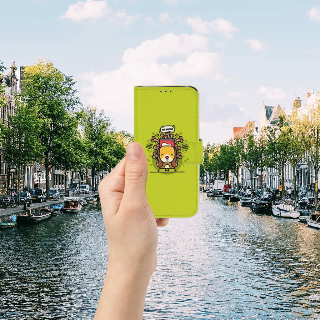 Samsung Galaxy A20e Leuk Hoesje Doggy Biscuit