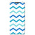 Motorola Moto G22 Hoesje met Magneet Zigzag Blauw - B2C Telecom