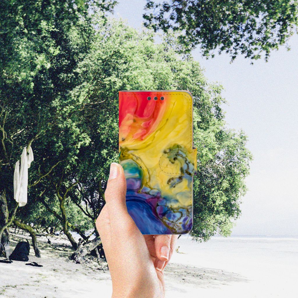Hoesje Microsoft Lumia 650 Watercolor Dark