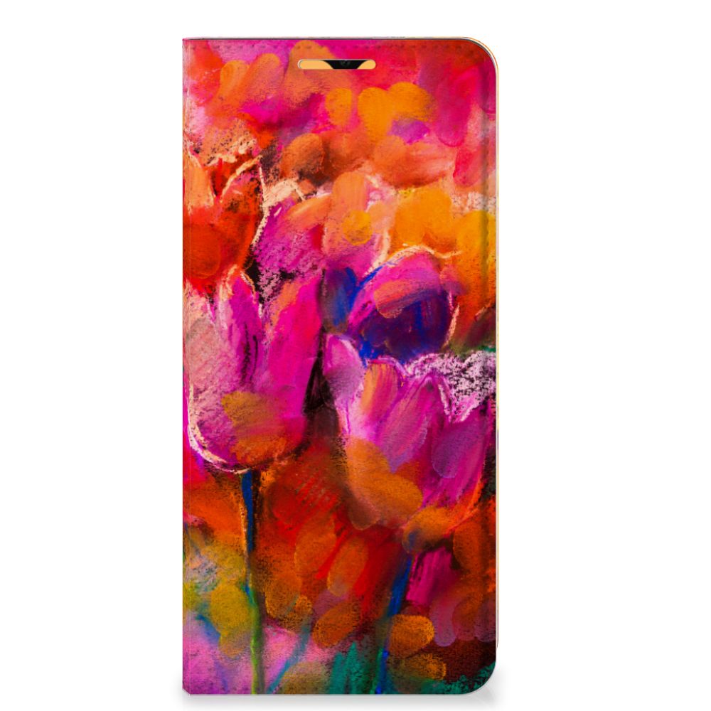 Bookcase OPPO A15 Tulips - B2C Telecom