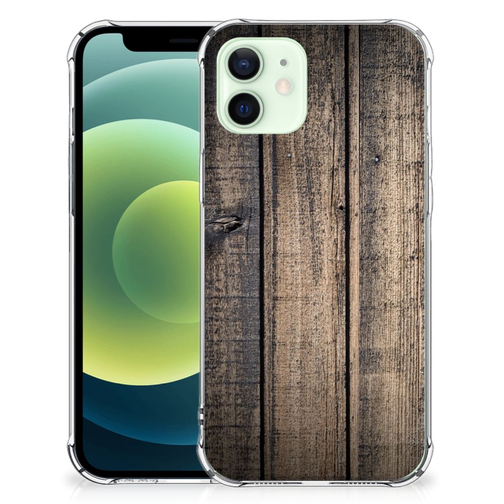 iPhone 12 Mini Stevig Telefoonhoesje Steigerhout B2C Telecom