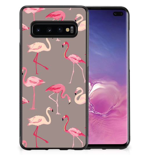 Samsung Galaxy S10+ Back Cover Flamingo