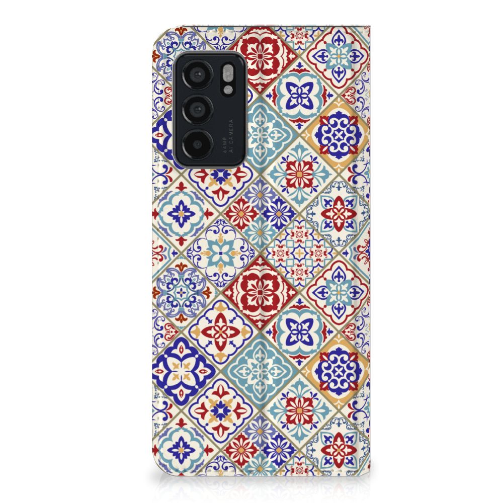 OPPO Reno6 5G Standcase Tiles Color - B2C Telecom
