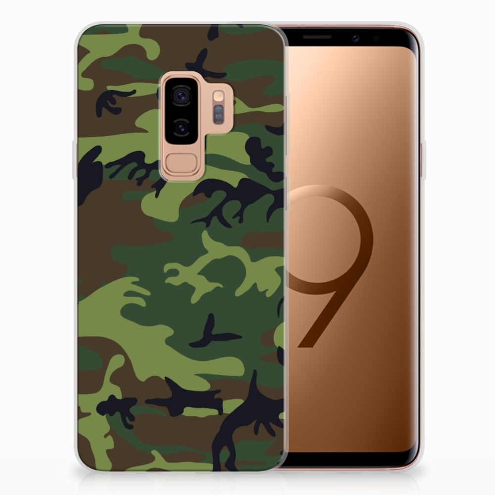 Samsung Galaxy S9 Plus TPU bumper Army Dark