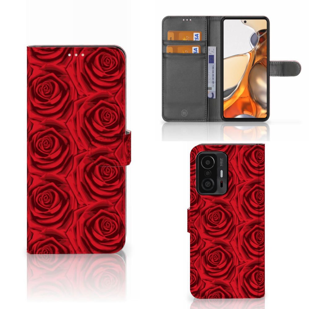 Xiaomi 11T | 11T Pro Hoesje Red Roses