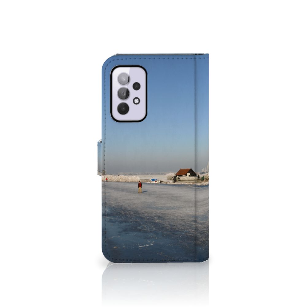 Samsung Galaxy A33 5G Flip Cover Schaatsers